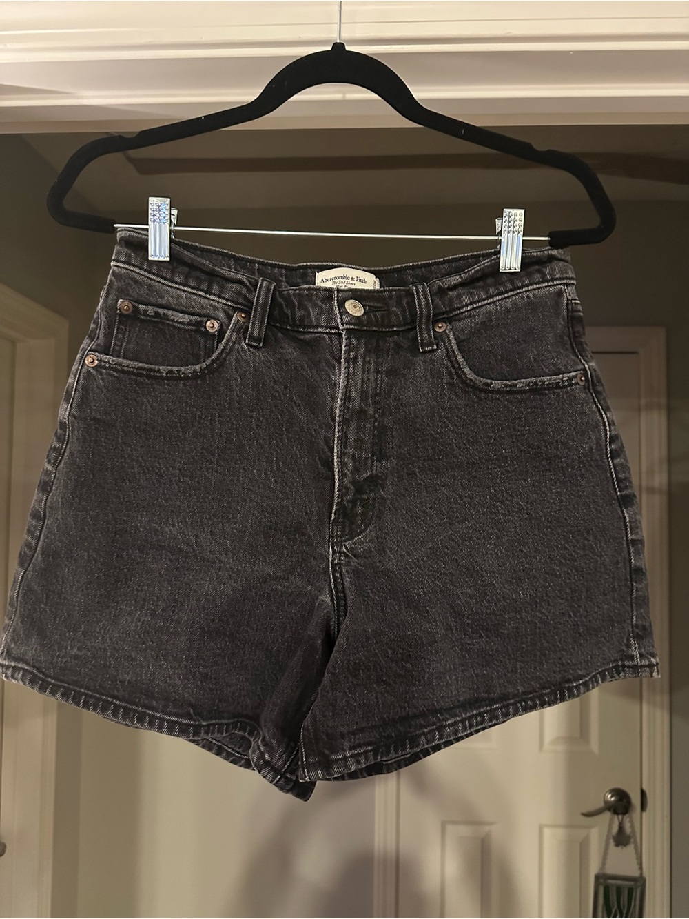 Abercrombie High Rise Dad Shorts
